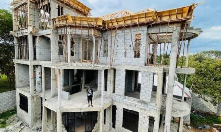Gravity Omutujju shows off his Mansion