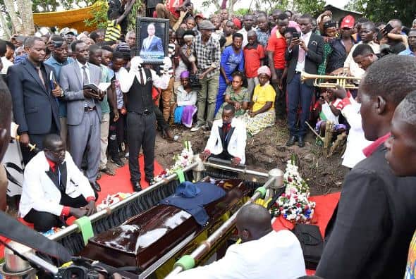 Edward Muhumuza finally laid to rest