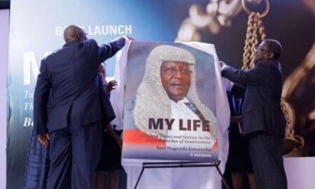 Bart Magunda Katureebe narrates the rough road to chief justice in a new book