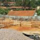 Hospital staff house remains at foundation level for seven years, raising concerns