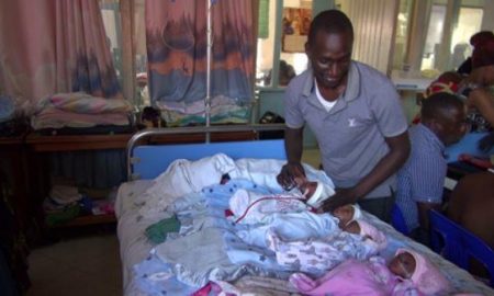 Fascinating tale of two sets of quadruplets arriving at Mbarara Referral Hospital