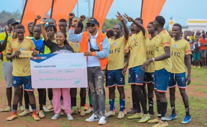 Excitement rules As Fortebet unleaches 1st soccer tour In Bweyale