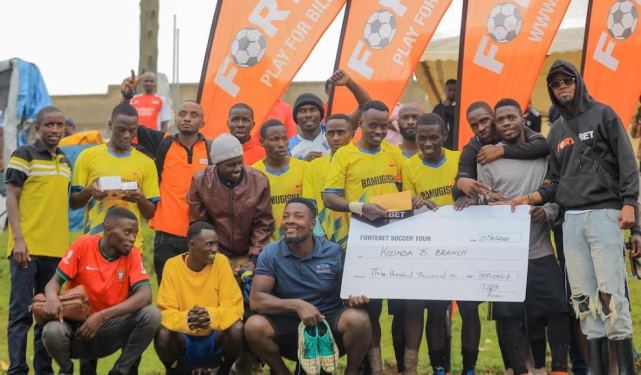 Fortebet takes soccer fever with mega gifts to Ishaka