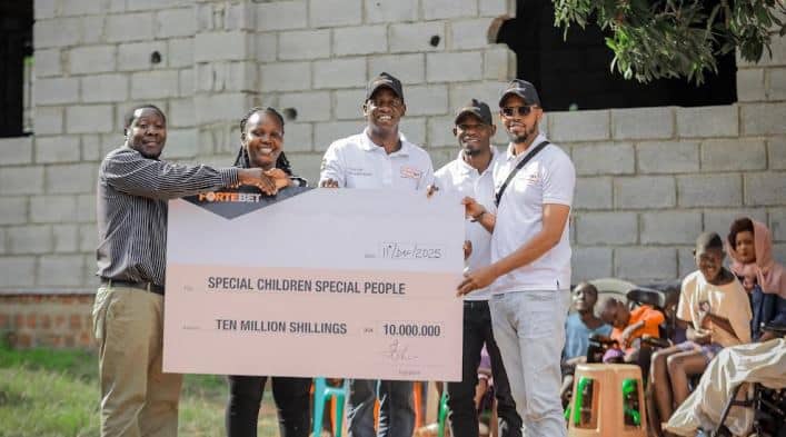 Fortebet Donates UGX 10M X-mas Gift To Needy PWD