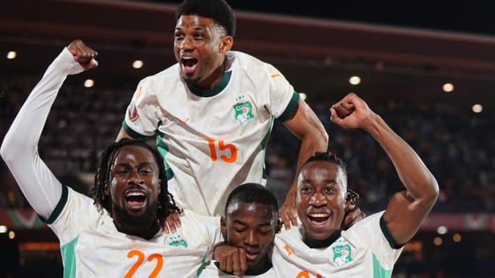 Ivory Coast vs. Burkina Faso in the Africa Cup of Nations Knockout Stage